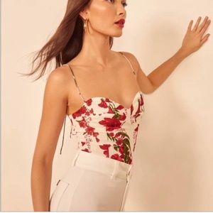 Reformation! NWT - Liza Top, Color: Georgette - Size 8